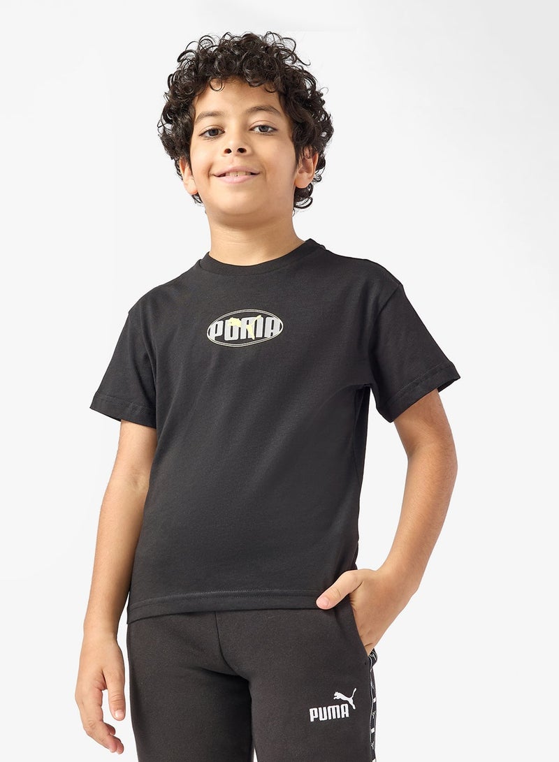 PUMA Kids Essential Logo Lab Execution T-Shirt - Image 2